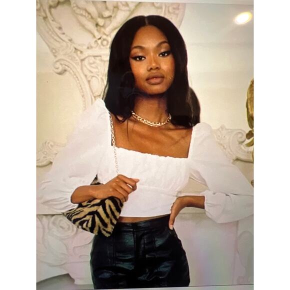 Princess Polly Ariah Long Sleeve Top – Size 4 - Picture 8 of 8